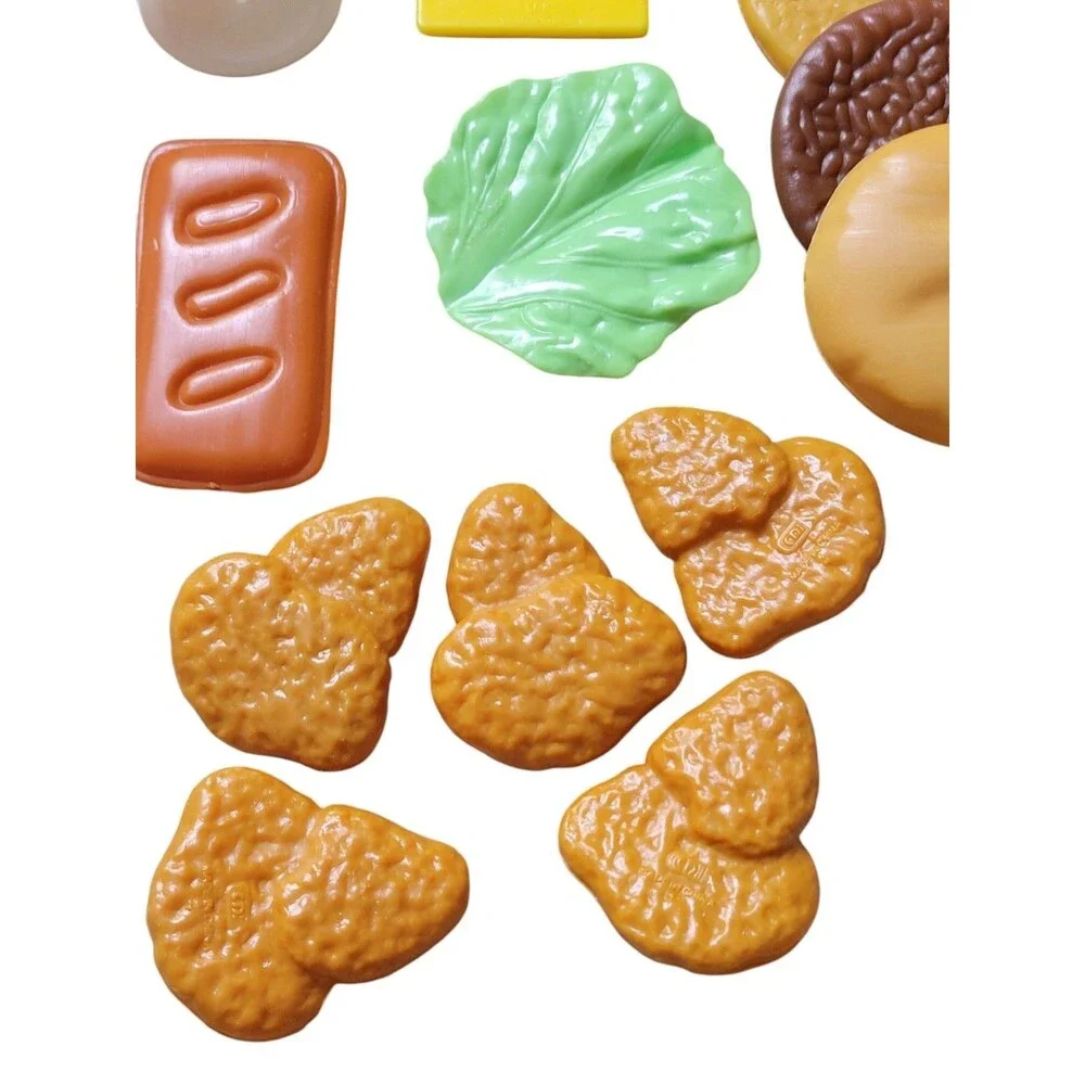 Lot of Play Food For Childs Kitchen Mostly McDonald's CDI
